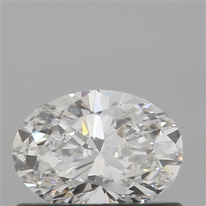 Diamante creado en laboratorio de 0.38 quilates, Ovalado Excelente, Color F, claridad SI1 y certificado por IGI