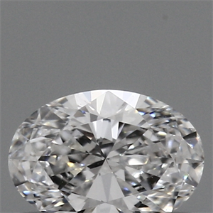 Diamante creado en laboratorio de 0.30 quilates, Ovalado Excelente, Color D, claridad VS1 y certificado por IGI