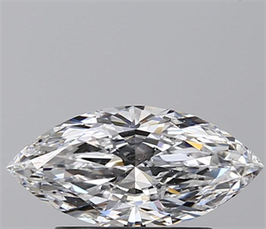 0.70 Carats, Marquise D Color, SI1 Clarity and Certified by GIA