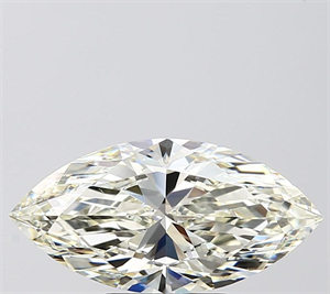 3.01 Carats, Marquise K Color, VS1 Clarity and Certified by GIA
