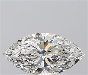1.00 Carats, Marquise H Color, SI2 Clarity and Certified by GIA