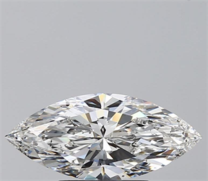1.50 Carats, Marquise G Color, SI1 Clarity and Certified by GIA