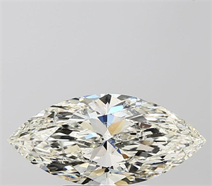 2.01 Carats, Marquise L Color, SI2 Clarity and Certified by GIA