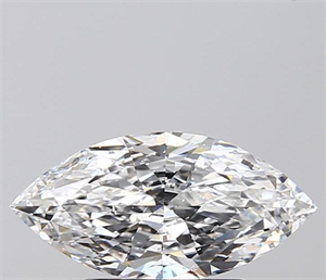 0.90 Carats, Marquise D Color, SI2 Clarity and Certified by GIA