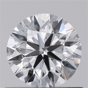Del inventario de diamantes de laboratorio, 0.70 quilates, Redondo , Color D, claridad VS2 y certificado IGI