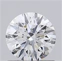Lab Created Diamond 0.71 Carats, Round with Excellent Cut, E Color, VVS2 Clarity and Certified by IGI