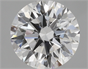 Lab Created Diamond 3.28 Carats, Round with Excellent Cut, F Color, VS1 Clarity and Certified by GIA