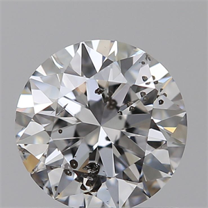 Picture of 0.80 Carats, Round with Excellent Cut, E Color, I1 Clarity and Certified by GIA