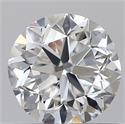 0.70 Carats, Round with Good Cut, E Color, IF Clarity and Certified by GIA