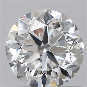 Picture of 0.70 Carats, Round with Good Cut, E Color, IF Clarity and Certified by GIA