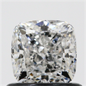 0.72 Carats, Cushion G Color, I1 Clarity and Certified by GIA