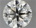 0.60 Carats, Round with Very Good Cut, L Color, IF Clarity and Certified by GIA
