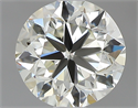 0.60 Carats, Round with Very Good Cut, M Color, IF Clarity and Certified by GIA