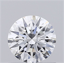 Del inventario de diamantes de laboratorio, 0.70 quilates, Redondo , Color E, claridad VVS2 y certificado IGI