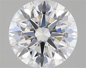 Picture of Lab Created Diamond 3.29 Carats, Round with excellent Cut, F Color, vs1 Clarity and Certified by GIA