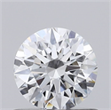 Del inventario de diamantes de laboratorio, 0.71 quilates, Redondo , Color E, claridad VVS2 y certificado IGI