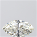 0.90 Carats, Marquise K Color, IF Clarity and Certified by GIA