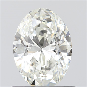 Picture of 0.60 Carats, Oval I Color, IF Clarity and Certified by GIA
