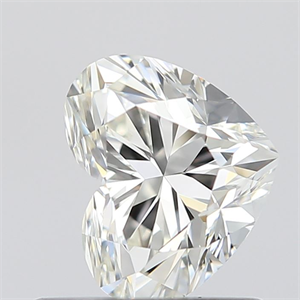 Picture of 0.70 Carats, Heart J Color, VVS1 Clarity and Certified by GIA