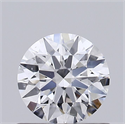 Lab Created Diamond 0.72 Carats, Round with Ideal Cut, D Color, VS2 Clarity and Certified by IGI