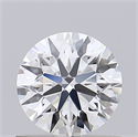 Lab Created Diamond 0.71 Carats, Round with Ideal Cut, E Color, VVS2 Clarity and Certified by IGI