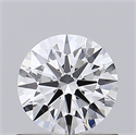 Lab Created Diamond 0.70 Carats, Round with Ideal Cut, E Color, VVS2 Clarity and Certified by IGI
