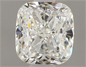 0.46 Carats, Cushion I Color, IF Clarity and Certified by GIA
