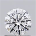 Lab Created Diamond 0.71 Carats, Round with Ideal Cut, E Color, VS1 Clarity and Certified by IGI