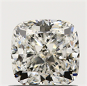 0.81 Carats, Cushion J Color, VVS1 Clarity and Certified by GIA