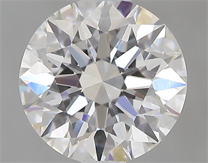 Picture of 0.74 Carats, Round with Excellent Cut, D Color, IF Clarity and Certified by GIA