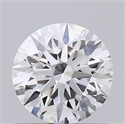 Del inventario de diamantes de laboratorio, 0.77 quilates, Redondo , Color E, claridad VS2 y certificado IGI