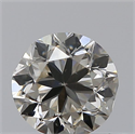 0.40 Carats, Round with Good Cut, K Color, SI1 Clarity and Certified by GIA