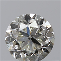 0.40 Carats, Round with Fair Cut, K Color, SI2 Clarity and Certified by GIA
