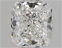 0.90 Carats, Cushion G Color, SI2 Clarity and Certified by GIA