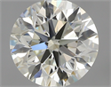 0.80 Carats, Round with Excellent Cut, K Color, VVS1 Clarity and Certified by GIA
