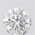 0.40 Carats, Round with Excellent Cut, E Color, I2 Clarity and Certified by GIA