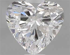 Picture of 0.40 Carats, Heart D Color, IF Clarity and Certified by GIA