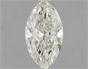 0.70 Carats, Marquise J Color, VS2 Clarity and Certified by GIA