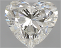 1.07 Carats, Heart I Color, VVS1 Clarity and Certified by GIA