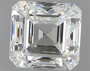 Picture of 0.90 Carats, Asscher I Color, IF Clarity and Certified by GIA