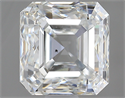 0.91 Carats, Asscher H Color, VS2 Clarity and Certified by GIA
