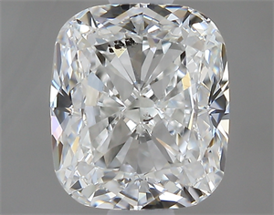 Picture of 0.91 Carats, Cushion G Color, SI1 Clarity and Certified by GIA