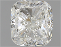 0.90 Carats, Cushion H Color, VVS2 Clarity and Certified by GIA