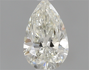 Picture of 0.43 Carats, Pear J Color, SI1 Clarity and Certified by GIA