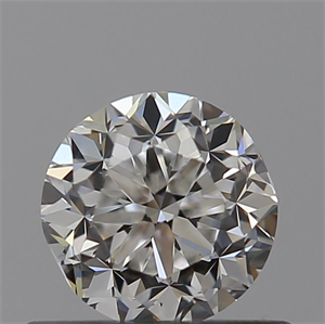 Picture of 0.50 Carats, Round with Fair Cut, E Color, IF Clarity and Certified by GIA
