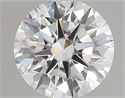 Lab Created Diamond 3.21 Carats, Round with excellent Cut, F Color, vs1 Clarity and Certified by GIA