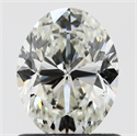 0.90 Carats, Oval I Color, VS1 Clarity and Certified by GIA