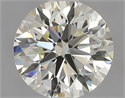 0.75 Carats, Round with Excellent Cut, M Color, VVS1 Clarity and Certified by GIA