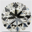 0.70 Carats, Round with Very Good Cut, M Color, VVS1 Clarity and Certified by GIA