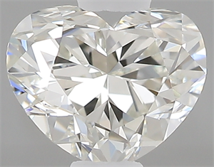 Picture of 0.41 Carats, Heart J Color, IF Clarity and Certified by GIA